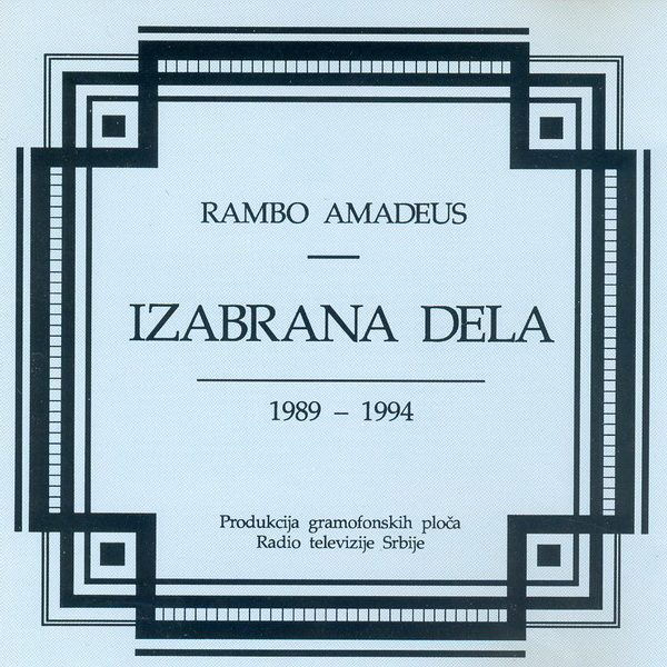 Omot albuma Izabrana dela 1989–1994